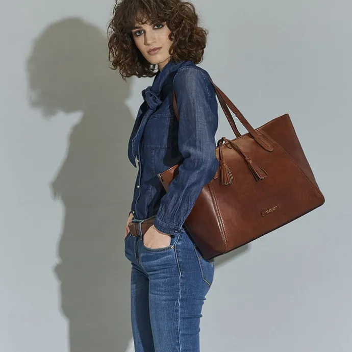 The Bridge Florentin Shopper brown