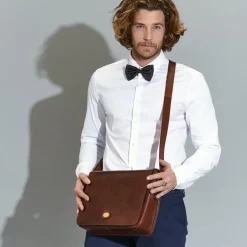 The Bridge Story Uomo Messenger brown