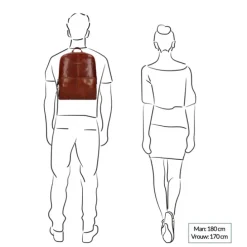 The Bridge Vespucci Backpack brown