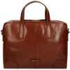 The Bridge Vespucci Briefcase brown