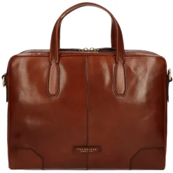 The Bridge Vespucci Briefcase brown