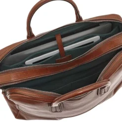 The Bridge Williamsburg Briefcase brown/ruthenium