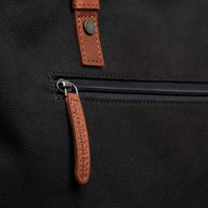 The Chesterfield Brand Alicia Washed Canvas Shopper black