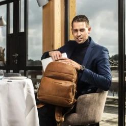 The Chesterfield Brand Austin Backpack brown