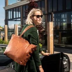 The Chesterfield Brand Berlin Shopper Large cognac