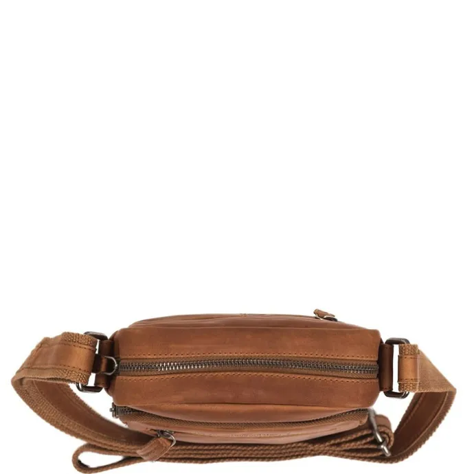 The Chesterfield Brand Birmingham Schoudertas cognac