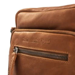 The Chesterfield Brand Birmingham Schoudertas cognac