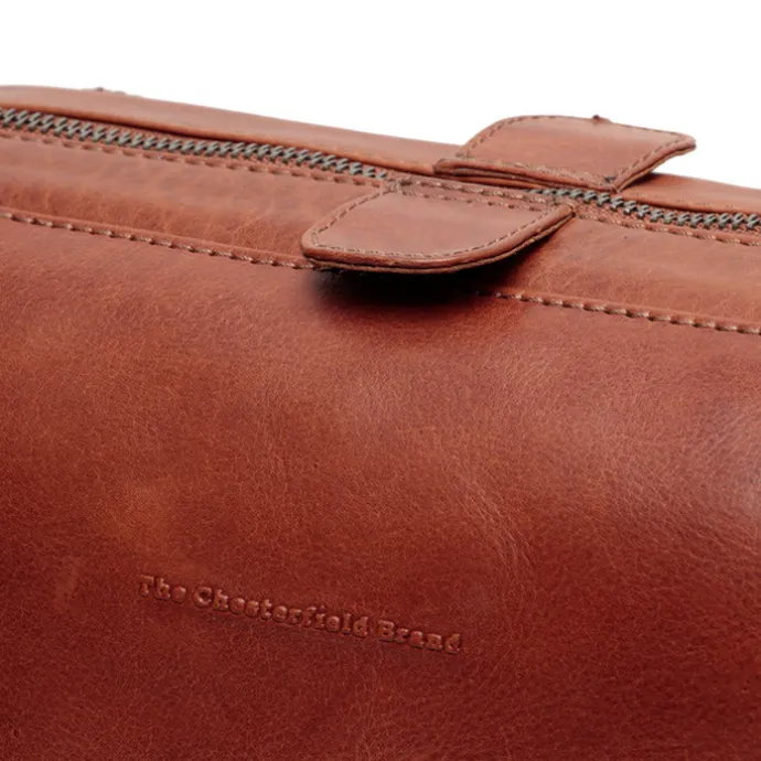 The Chesterfield Brand Biassa Toilet bag cognac