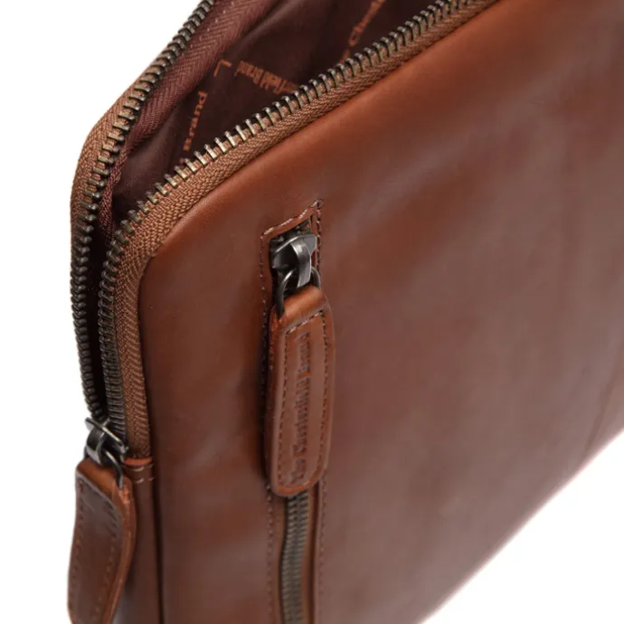 The Chesterfield Brand Clinton Laptophoes cognac