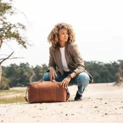 The Chesterfield Brand Conor Travelbag cognac