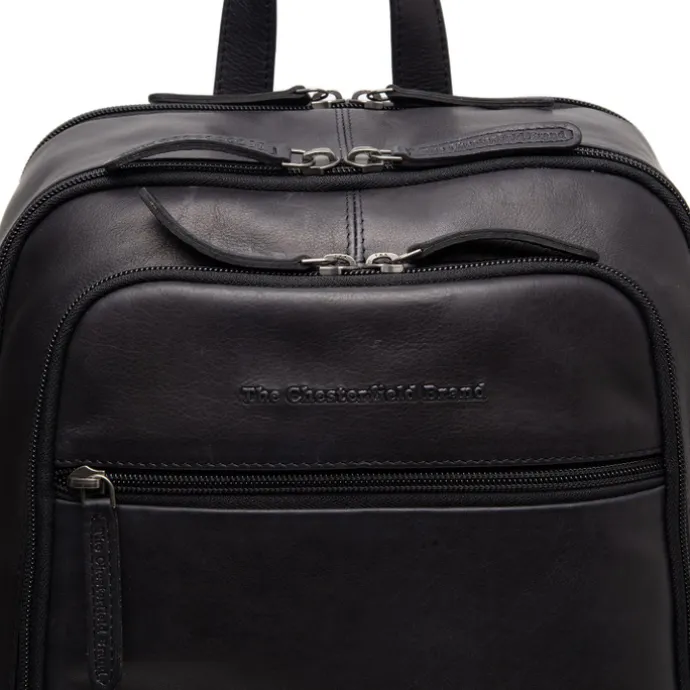 The Chesterfield Brand Detroit Laptoprugzak zwart