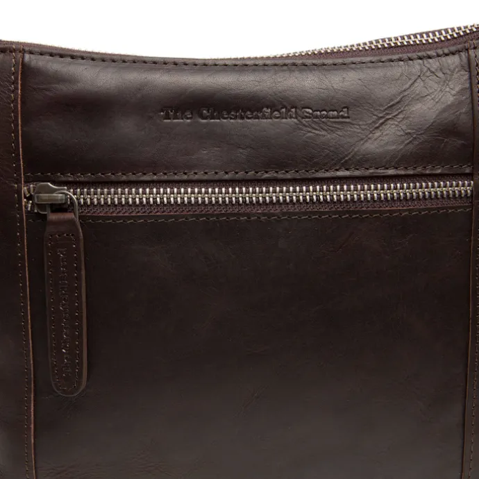 The Chesterfield Brand Faro Schoudertas brown