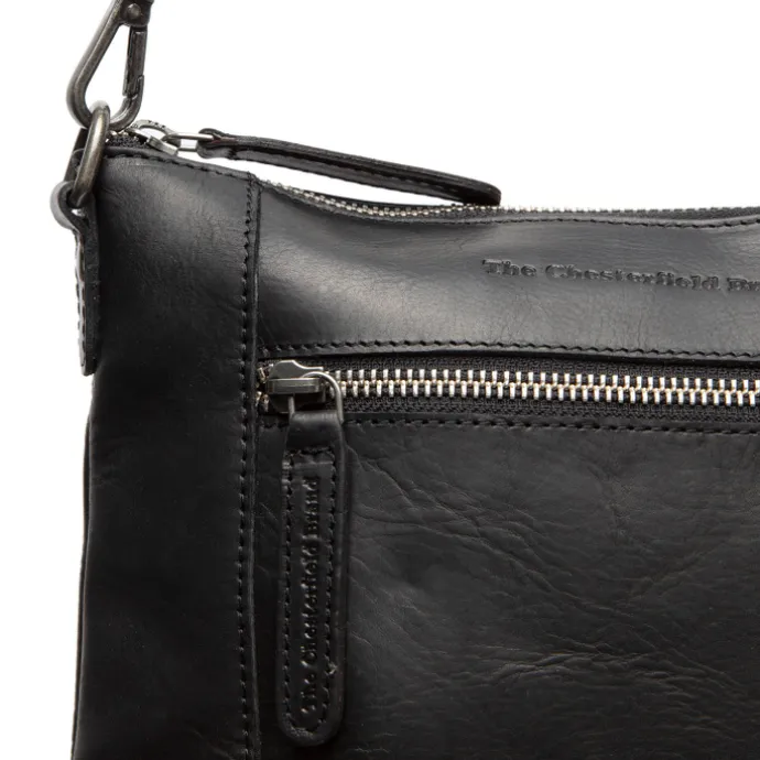 The Chesterfield Brand Faro Schoudertas black
