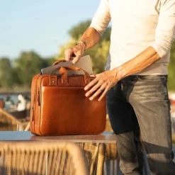 The Chesterfield Brand Iseo Laptopbag black