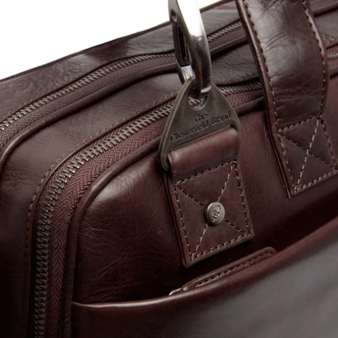 The Chesterfield Brand Iseo Laptopbag brown