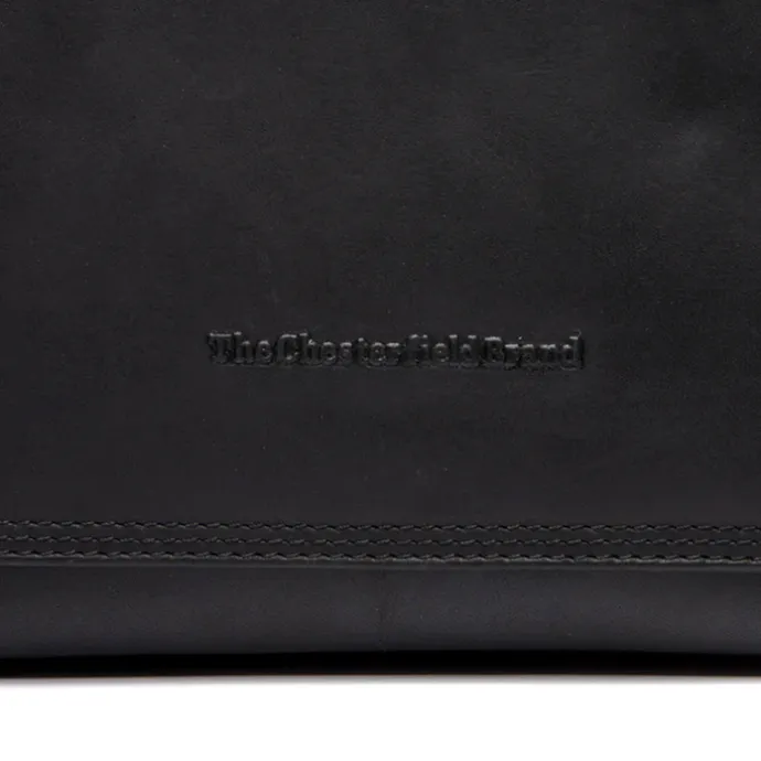 The Chesterfield Brand Laverton Flapoverbag medium black