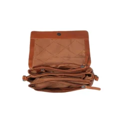 The Chesterfield Brand Laverton Flapoverbag medium cognac