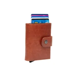 The Chesterfield Brand Lesina Cardholder cognac