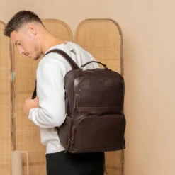 The Chesterfield Brand Lennox Backpack black