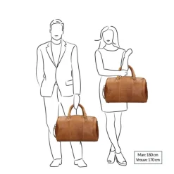 The Chesterfield Brand Liam Travelbag cognac