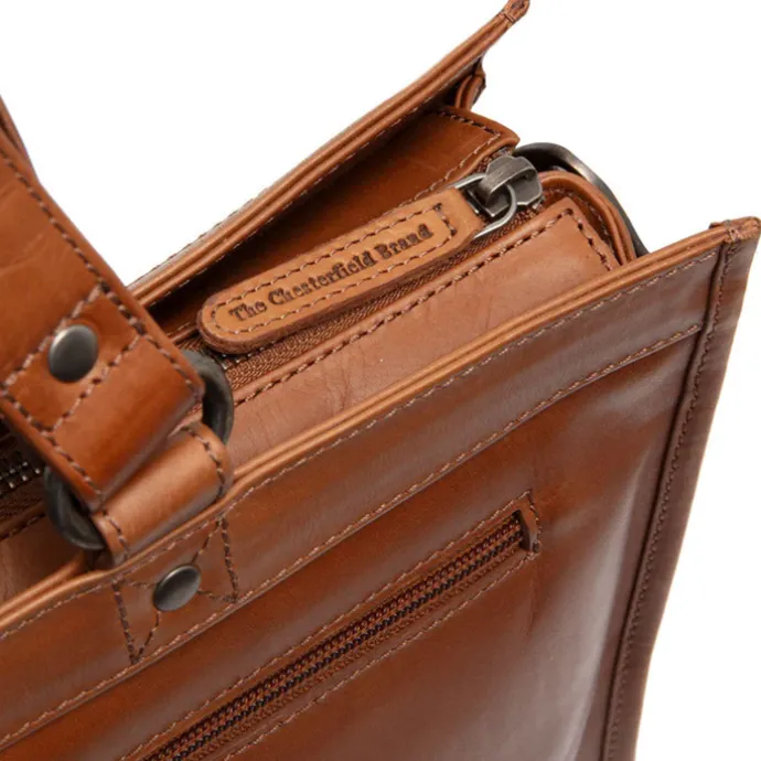 The Chesterfield Brand Manly Shopper cognac