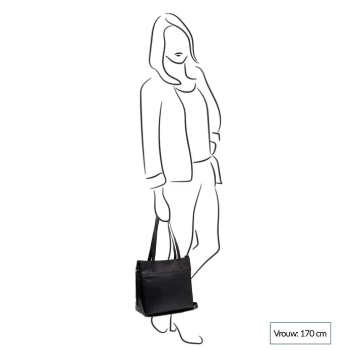 The Chesterfield Brand Nola Shopper black