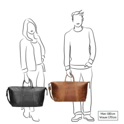 The Chesterfield Brand Portsmouth Travelbag cognac