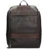 The Chesterfield Brand Rich Laptop Backpack brown