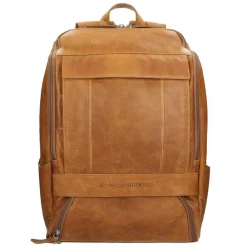 The Chesterfield Brand Rich Laptop Backpack cognac