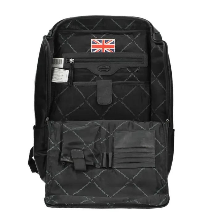 The Chesterfield Brand Rich Laptop Backpack black