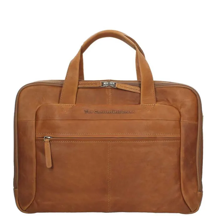 The Chesterfield Brand Ryan Laptopbag Large cognac