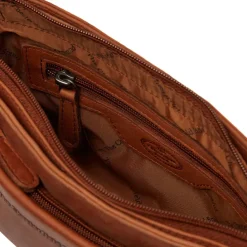 The Chesterfield Brand Southampton Schoudertas cognac
