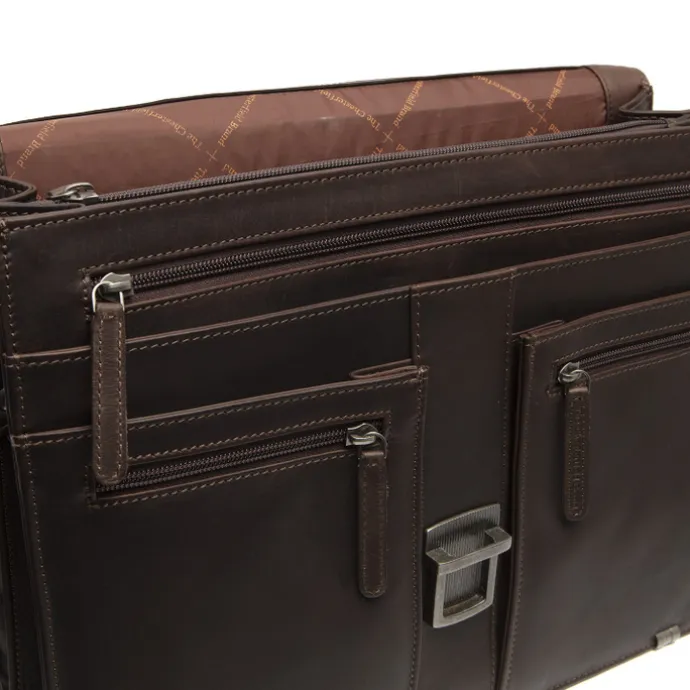 The Chesterfield Brand Stuttgart Businesstas brown