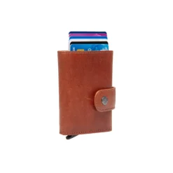 The Chesterfield Brand Varrano Cardholder cognac