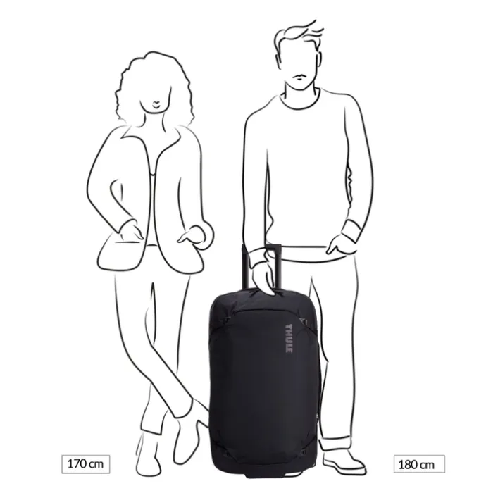Thule Subterra 2 Wheeled Duffel black