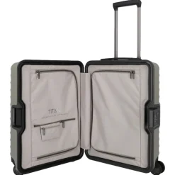 TITAN Litron Frame 4 Wheel Trolley S champagne