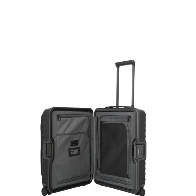 TITAN Overseas 4 Wheel Cabin Spinner Frontpocket nightshade black