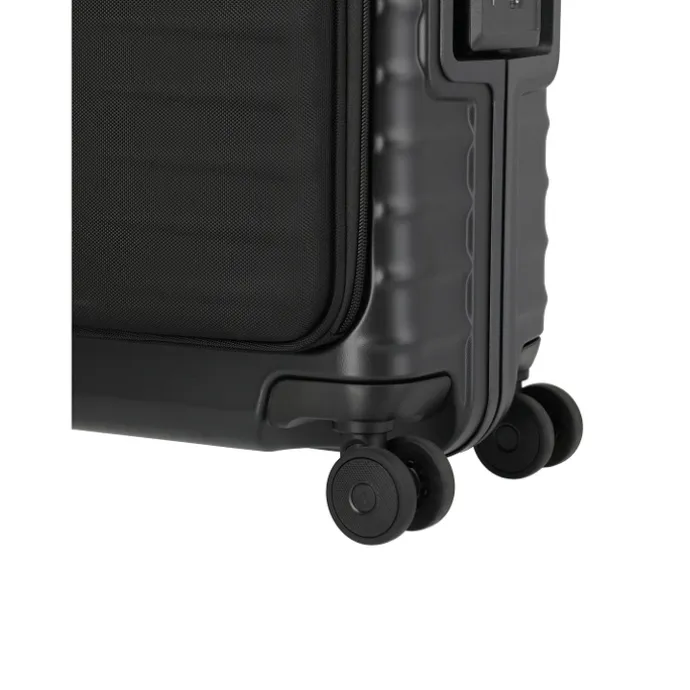 TITAN Overseas 4 Wheel Cabin Spinner Frontpocket nightshade black