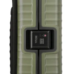 TITAN Overseas 4 Wheel Cabin Spinner Frontpocket forest green