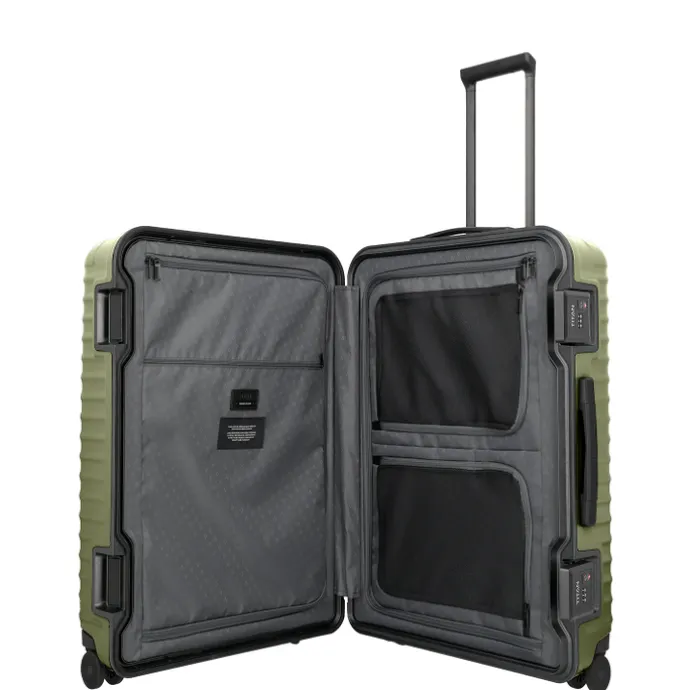 TITAN Overseas 4 Wheel Trolley L forest green