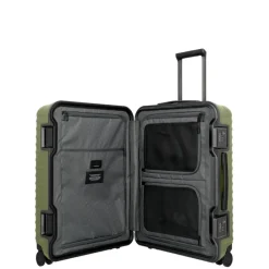 TITAN Overseas 4 Wheel Trolley M+ forest green