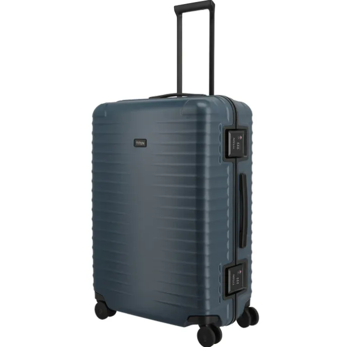 TITAN Overseas 4 Wheel Trolley L midnight blue