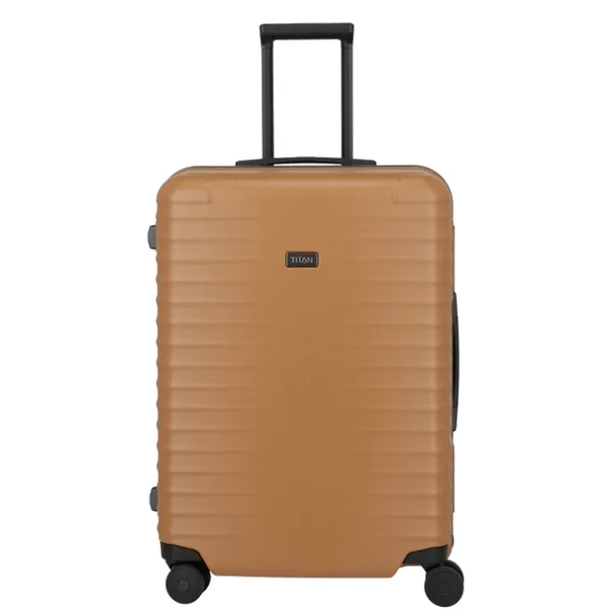 TITAN Overseas 4 Wheel Trolley M+ canyon bronze