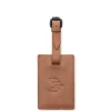 Travelbags Luggage Tag cognac