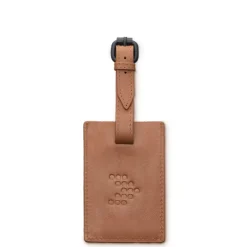 Travelbags Luggage Tag cognac