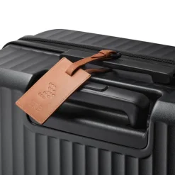 Travelbags Luggage Tag cognac