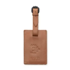 Travelbags Luggage Tag cognac
