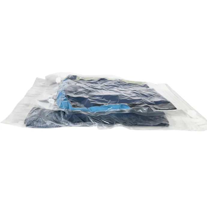 Travelbags Space Buddy Vacuümzakken Travelset 4-pcs transparant