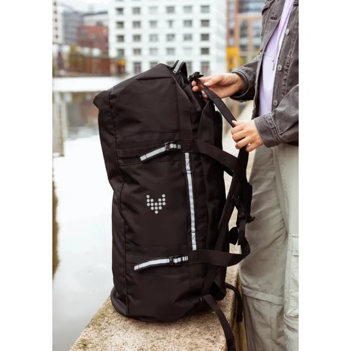Travelbags The Base Duffle Backpack M black