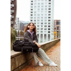 Travelbags The Base Duffle Backpack L black